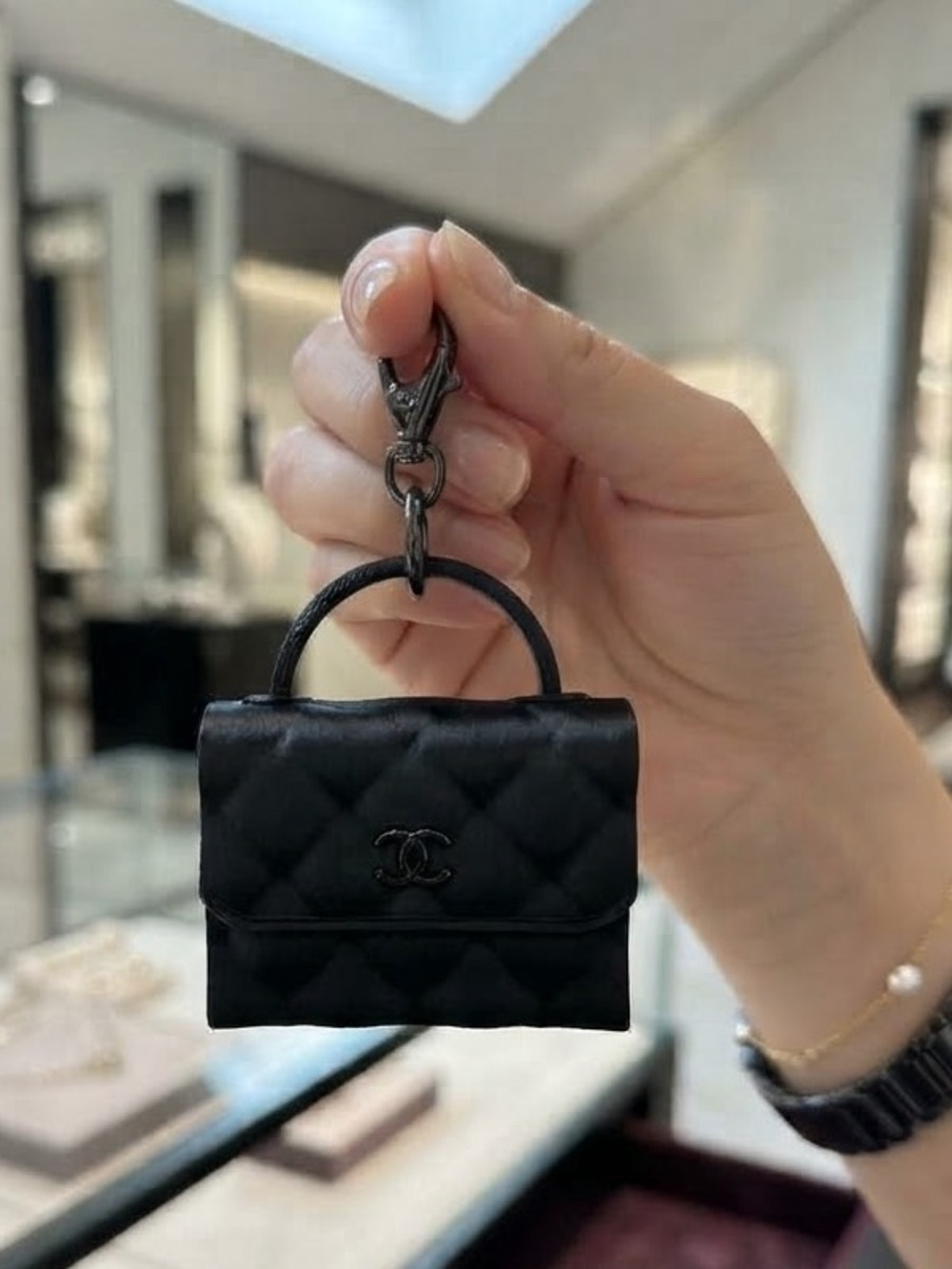 Elegant Mini Bag Charm